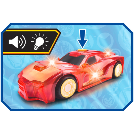 Masina Jada Toys Marvel Light Hero Iron Man 1:32 15 cm [3]