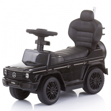 Masinuta de impins Chipolino Mercedes G350 black cu maner si copertina [3]