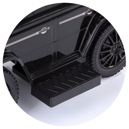 Masinuta de impins Chipolino Mercedes G350 black cu maner si copertina [6]