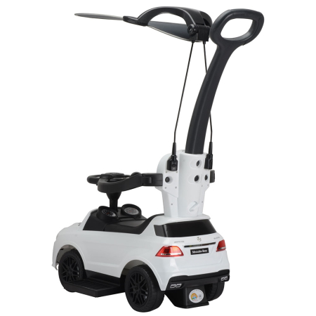 Masinuta de impins cu maner si copertina Chipolino Mercedes AMG GLE 63 white [1]