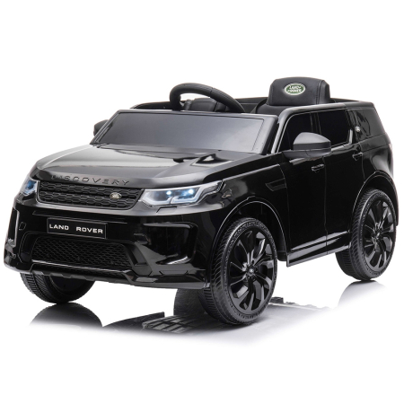 Masinuta electrica Chipolino SUV Land Rover Discovery cu scaun din piele si roti EVA black [15]