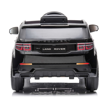 Masinuta electrica Chipolino SUV Land Rover Discovery cu scaun din piele si roti EVA black [5]