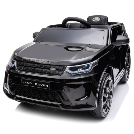Masinuta electrica Chipolino SUV Land Rover Discovery cu scaun din piele si roti EVA black [13]