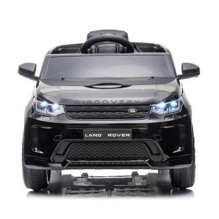 Masinuta electrica Chipolino SUV Land Rover Discovery cu scaun din piele si roti EVA black [1]