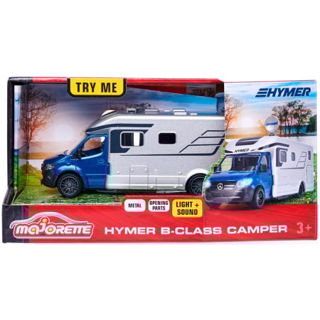 Masinuta Majorette Hymer B-Class Camper cu lumini si sunete [12]