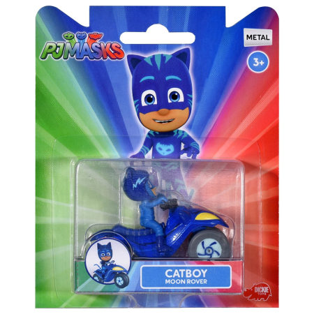 Motocicleta Dickie Toys Eroi in Pijama Moon Rover cu figurina Cat Boy [1]