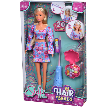 Papusa Simba Steffi Love Hair Beads 29 cm cu accesorii [10]