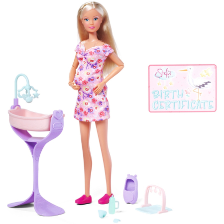 Papusa Simba Steffi Love Hello Baby 29 cm cu accesorii [2]