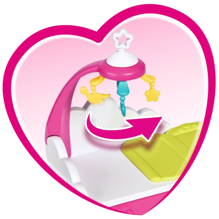 Papusa Simba Steffi Love Welcome Twins 29 cm cu accesorii [4]