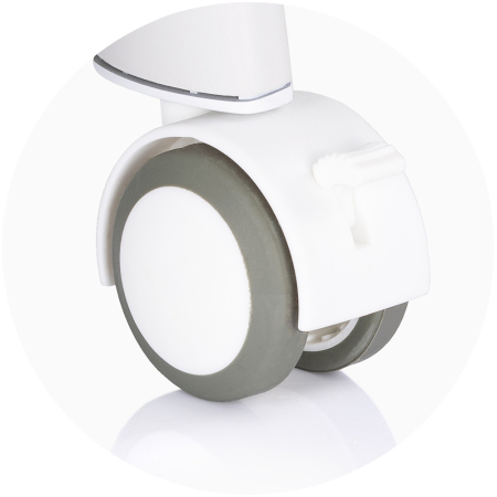 Patut cu leganare si cantar integrat Chipolino Sogno 2 in 1 grey [11]