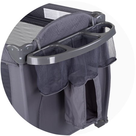 Patut pliabil Chipolino Bella anthracite [3]