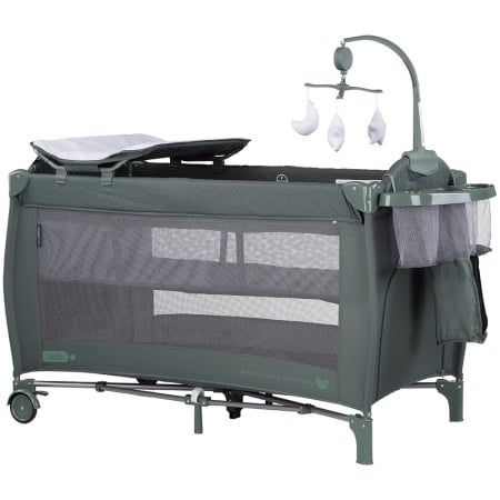 Patuturi pliabile - Patut pliabil Chipolino Bella basil