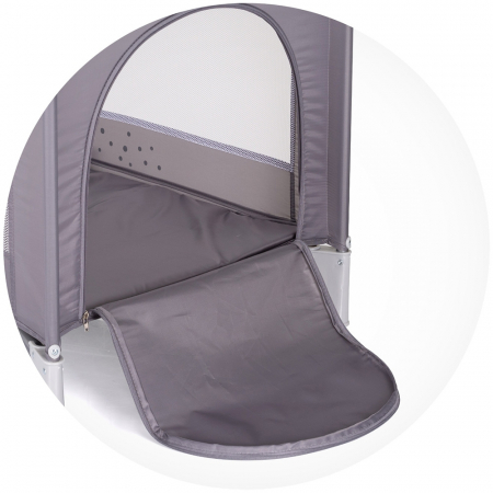 Patut pliabil Chipolino Capri Bear grey [2]