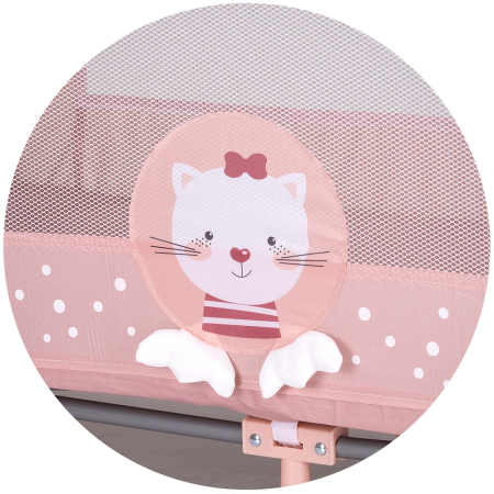 Patut pliabil Chipolino Capri Cat pink [3]