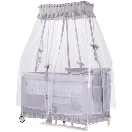 Patut pliabil Chipolino Palace Hippo grey [1]