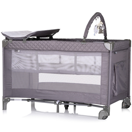 Patut pliabil cu saltea de infasat Chipolino Luna cloud [1]