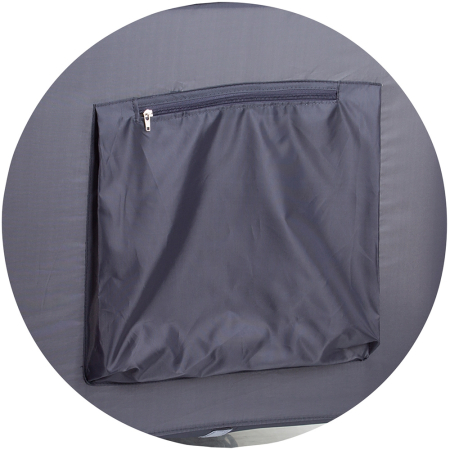 Patut pliabil cu saltea de infasat Chipolino Luna granite [6]