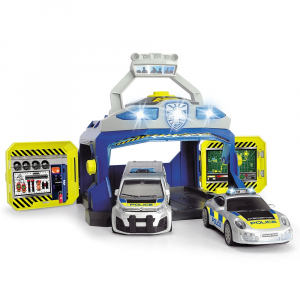 Pista de masini Dickie Toys Command Unit cu 2 masini [0]