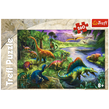 Puzzle Trefl Dinozauri 260 piese [1]