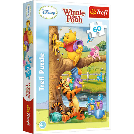 Puzzle Trefl Disney Winnie the Pooh, O mica atentie 60 piese [0]