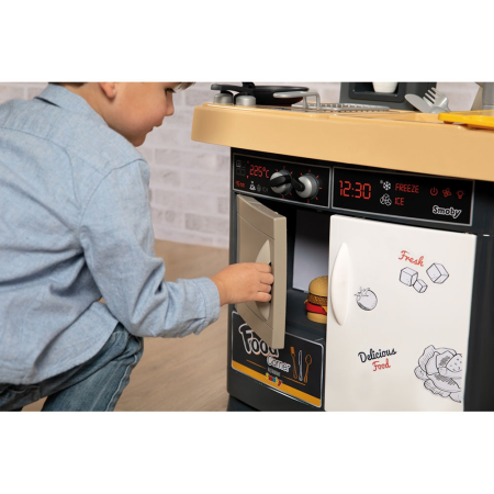 Restaurant pentru copii Smoby Food Corner negru [12]