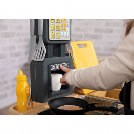 Restaurant pentru copii Smoby Food Corner negru [20]