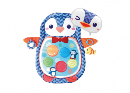 Jucarii bebelusi - Saltea de joaca WinFun - Pinguin cu activitati
