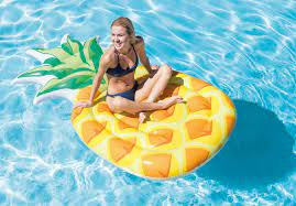 PISCINE & SALTELE, CAMPING  - Saltea gonflabila Intex Ananas multicolor, 2.16m x 1.24m