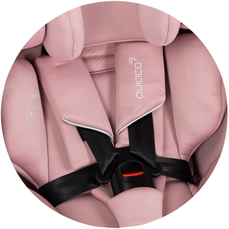 Scaun auto Chipolino Aviato I-Size 40-150 cm pink marshmallow [9]