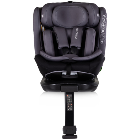 Scaun auto Chipolino Clima Air I-Size 40-150 cm cu sistem Isofix si sezut rotativ anthracite [2]