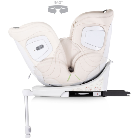 Scaun auto Chipolino Clima Air I-Size 40-150 cm cu sistem Isofix si sezut rotativ biscotta [6]