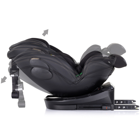 Scaun auto Chipolino Hypnotic I-Size 40-150 cm cu sistem Isofix si sezut rotativ blackberry [8]