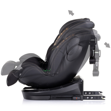 Scaun auto Chipolino Hypnotic I-Size 40-150 cm cu sistem Isofix si sezut rotativ blackberry [4]