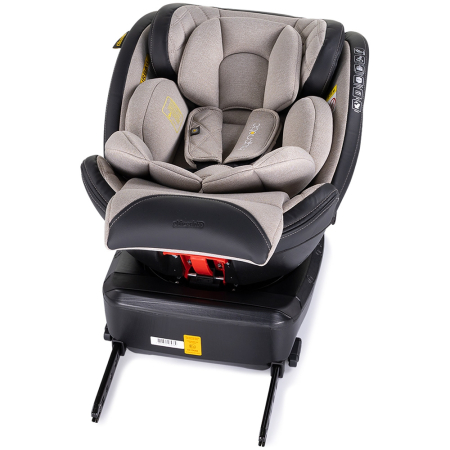 Scaun auto Chipolino Hypnotic I-Size 40-150 cm cu sistem Isofix si sezut rotativ tiramisu [9]