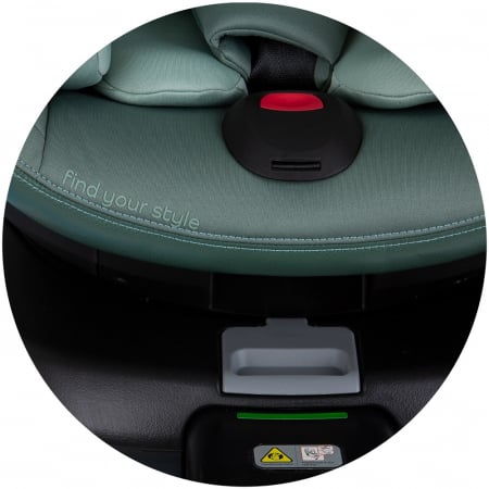 Scaun auto Chipolino Maximus I-Size 40-150 cm pastel green cu sistem Isofix [14]