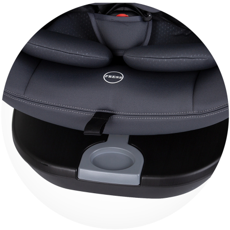 Scaun auto Chipolino Motion I-Size 40-150 cm granite cu sistem Isofix [14]