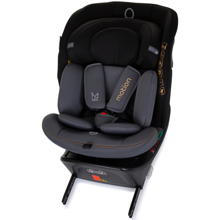 Scaun auto Chipolino Motion I-Size 40-150 cm obsidian cu sistem Isofix [10]