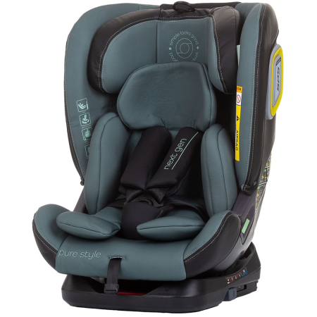 Scaun auto Chipolino Next Gen I-Size 40-150 cm aloe cu sistem Isofix [0]