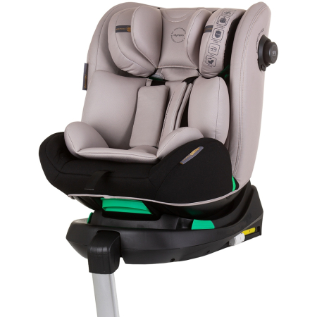 Scaune auto I-Size 40-150 cm - Scaun auto Chipolino Olympus I-Size 40-150 cm macadamia cu sistem Isofix