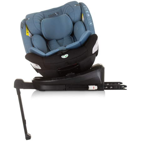 Scaun auto Chipolino Tourino I-Size 40-150 cm blue cu sistem Isofix [5]
