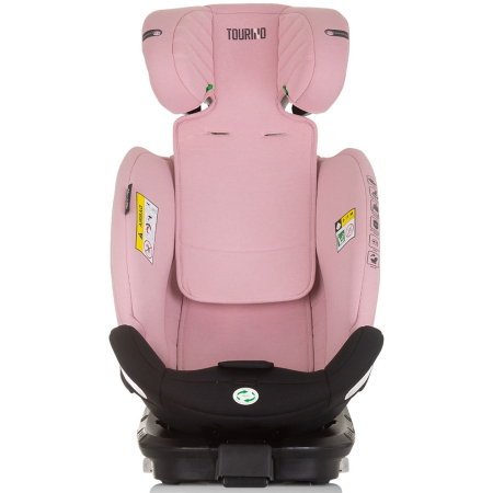 Scaun auto Chipolino Tourino I-Size 40-150 cm flamingo cu sistem Isofix [8]
