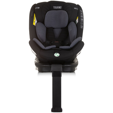 Scaun auto Chipolino Tourino I-Size 40-150 cm obsidian cu sistem Isofix [2]