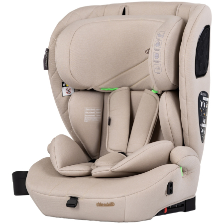 Scaune auto I-Size 76-150 cm - Scaun auto Chipolino Tycoon Iso I-Size 76-150 cm cu sistem Isofix tiramisu