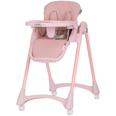 Scaune de masa bebe - Scaun de masa Chipolino Candy Shop flamingo