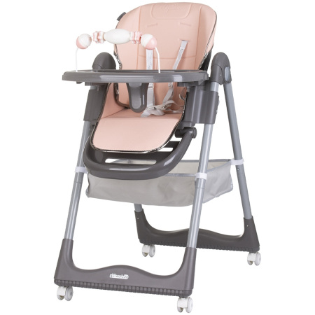 Scaune de masa bebe - Scaun de masa Chipolino First Spoon flamingo