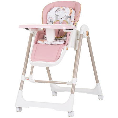Scaune de masa bebe - Scaun de masa Chipolino Milk Shake 2 in 1 flamingo