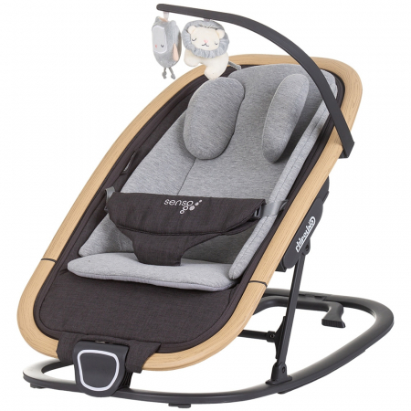 Balansoare bebelusi - Scaunel balansoar Chipolino Senso cloud wood