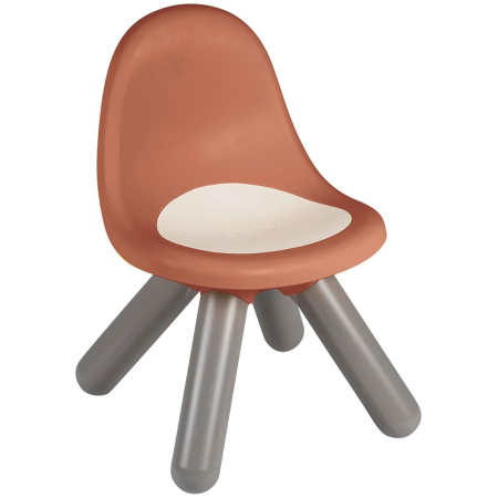 Camera copilului - Scaunel cu spatar pentru copii Smoby Life terra cotta