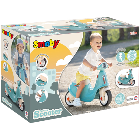 Scuter Smoby Scooter Ride-On albastru [12]
