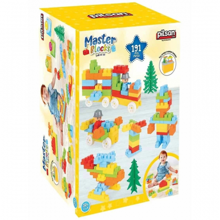 Set constructie Pilsan Master Blocks 194 piese [5]